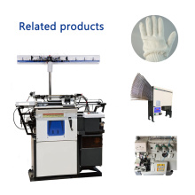 2017 máquina de hacer punto automática vendedora caliente del guante del algodón de la seguridad del precio de alta calidad HX-305 de la calidad